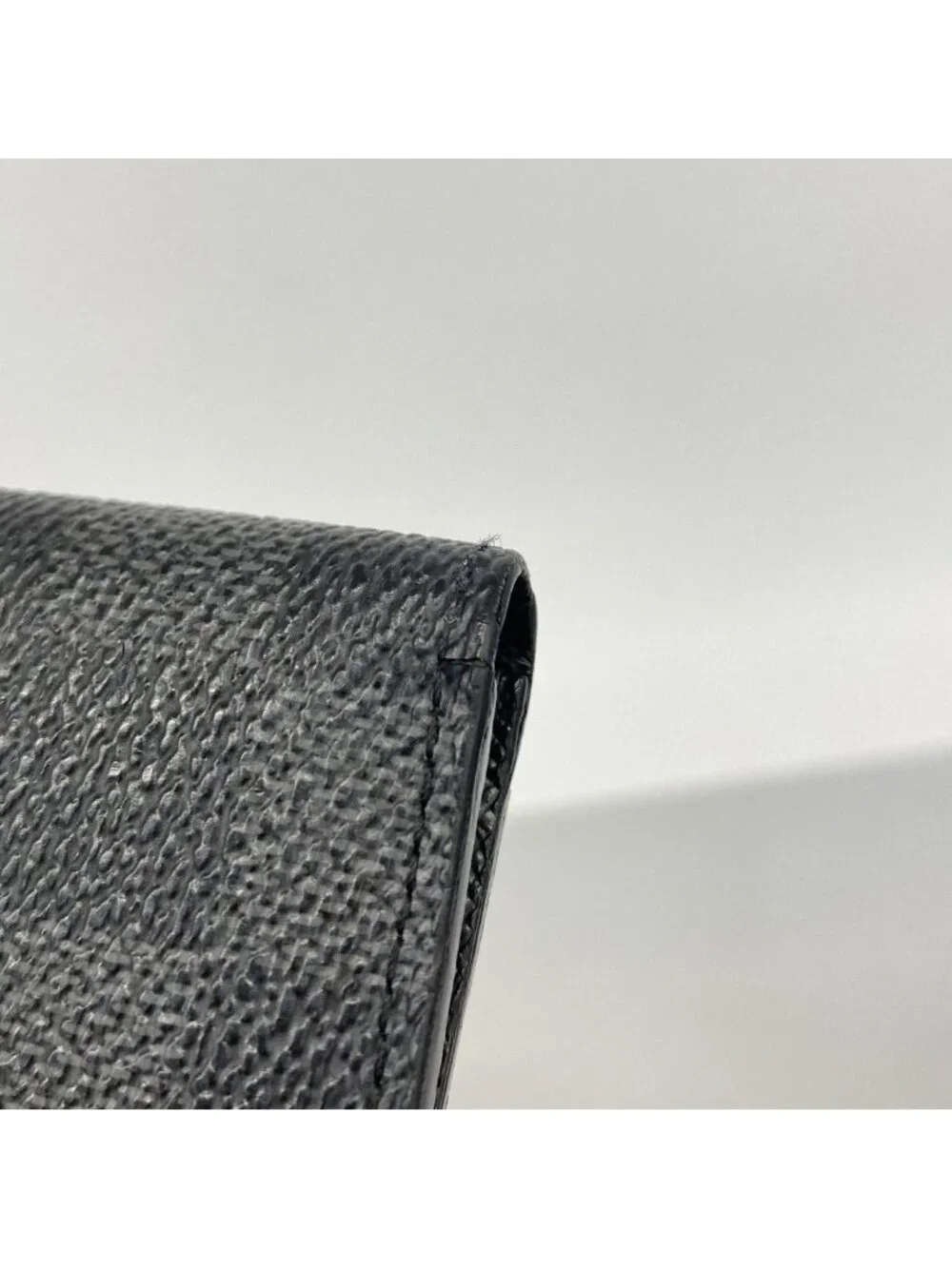 Louis Vuitton Card Case Damier Graphite Organizer de Poche Black Gray